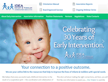 Tablet Screenshot of ideainfanttoddler.org